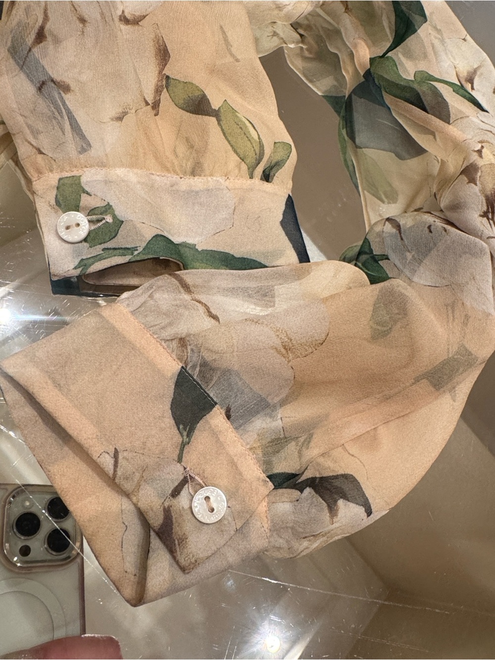Dolce & Gabbana Vintage 100% Silk Rose Floral Bow Tie Blouse - Picture 2 of 10